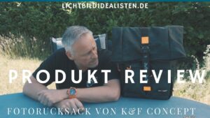 Produktreview Fotorucksack Rolltop KF Concept