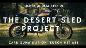 The Desert Sled Project Part 1 Zard Zuma Ducati Scrambler