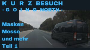 Campervan mit Dachventilator und Freistehen in Hamburg an der Elbe Kurzbesuch going North Teil1