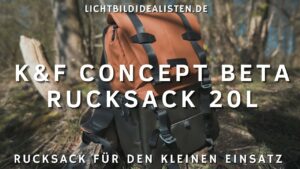 KF Concept Beta Rucksack 20L Fotorucksaecke kann man nie genug haben
