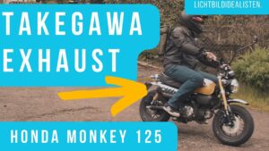 TAKEGAWA EXHAUST for Honda Monkey 125 Soundcheck and Driveby
